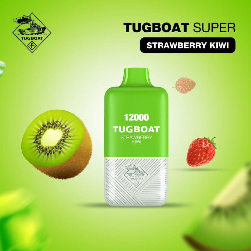 TUGBOAT SUPER 12000 PUFFS DISPOSABLE UAE strawberry kiwi