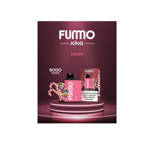 FUMMO KING DISPOSABLE 6000 PUFFS CANDY